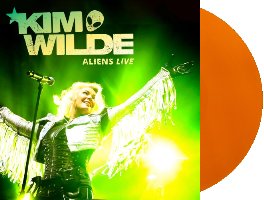 Kim Wilde - 2019 Aliens Live - Neon orange vinyl LP/Download - 200 kr.